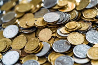 Ukraynalı para, çok para - hryvnia ve penny, arka plan