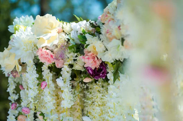 Belo casamento configurado — Fotografia de Stock