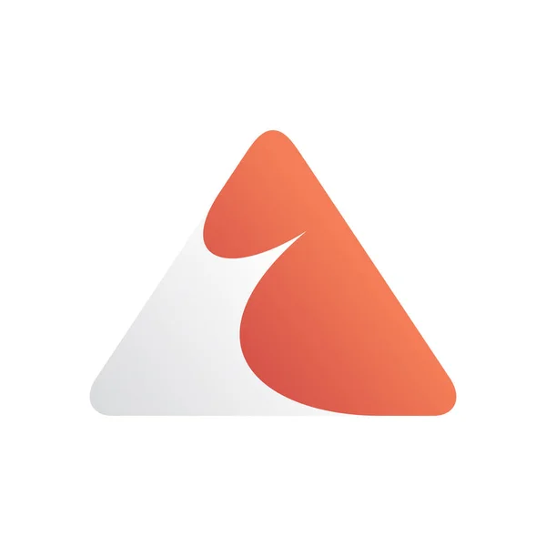 Triángulo creativo para su mejor símbolo de negocio — Archivo Imágenes Vectoriales