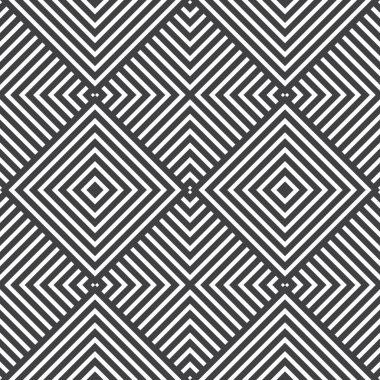 Vektör geometrik kare pürüzsüz desen