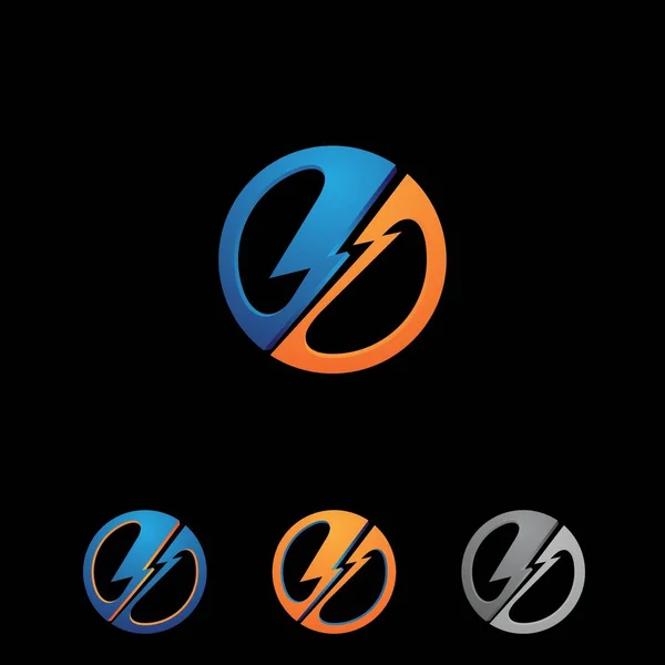 3d Gök Gürültüsü renk çeşitliliği ile yuvarlak