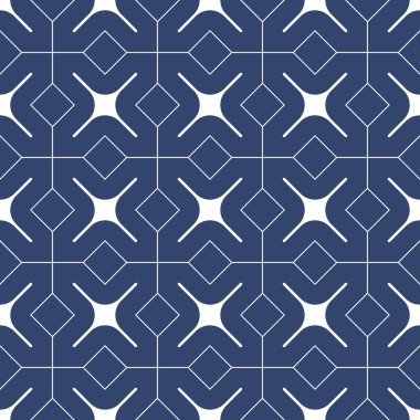 Geometrik süsleme arka plan ya da duvar kağıdı için pürüzsüz deseni tekrarlıyor