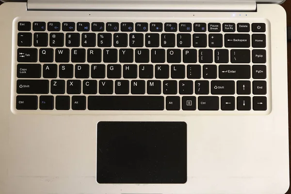Klawiatura komputer laptop — Zdjęcie stockowe