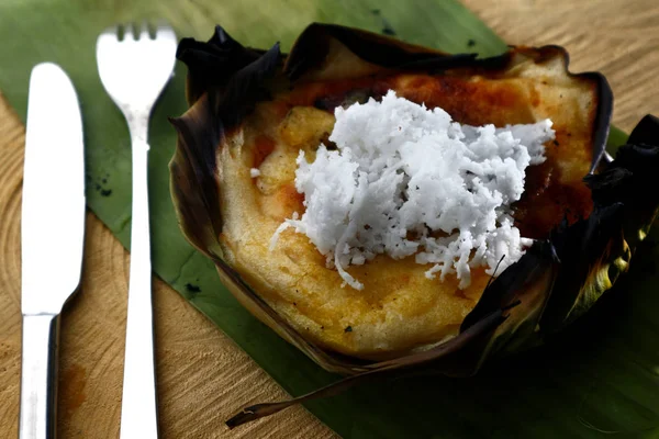 Bibingka appena cotta — Foto Stock