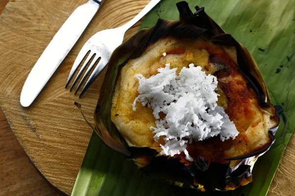 Frisch gekochter Bibingka — Stockfoto