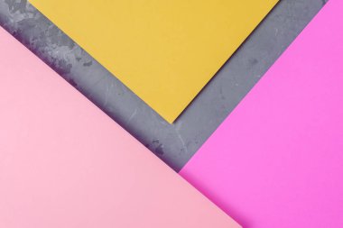 Kağıt arka plan dokulu. Renkli geometrik gri beton üzerinde tasarlamak. Metniniz için kopya alanı.