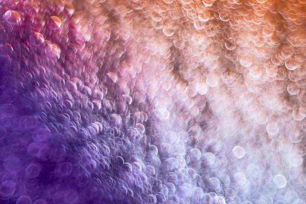 Размытый Боке Фиолетовом Оранжевом Фоне Оформления Интерьера — стоковое фото