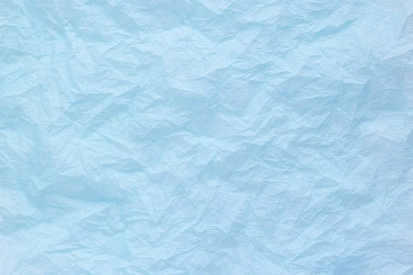 Servilleta de papel azul arrugado — Foto de Stock