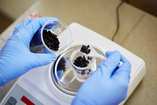 Laboratório Fertilizantes Orgânicos — Fotografia de Stock