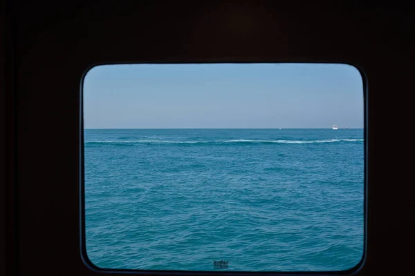 Window Sea Bosphorus — Stock Photo, Image