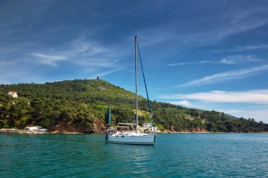  Yat, Ada ve Deniz. Büyükada, Prens Adaları, İstanbul.
