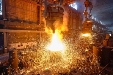 Metalürji. Dökme kabı. Elektrikli ark fırını..
