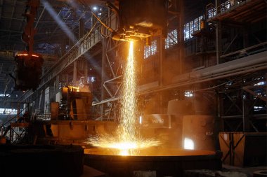 Metalürji. Dökme kabı. Elektrikli ark fırını..
