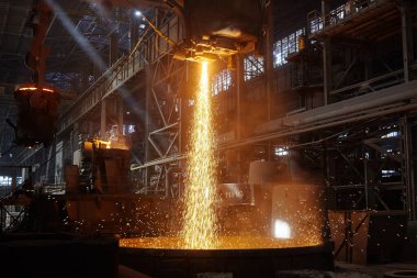 Metalürji. Dökme kabı. Elektrikli ark fırını..
