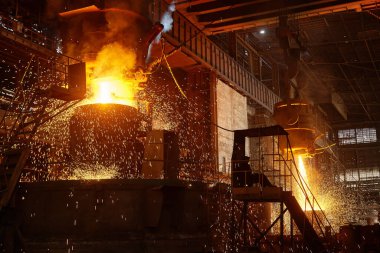 Metalürji. Dökme kabı. Elektrikli ark fırını..
