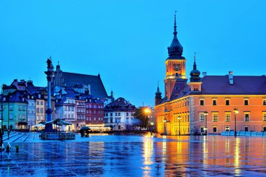 Castle Square - Varşova, Polonya