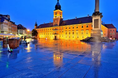 Castle Square - Varşova, Polonya