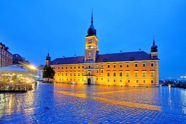 Zámecké Náměstí Varšava Polsko — Stock fotografie