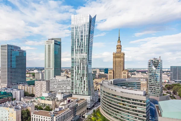 Warszawa Polska Widok Miasto — Zdjęcie stockowe
