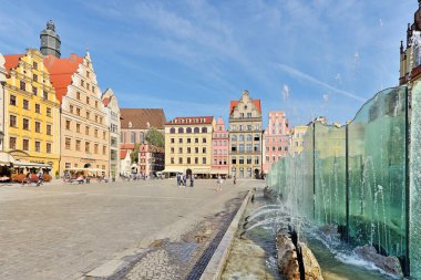 Wroclaw, Polonya 'daki Eski Pazar