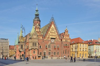 Wroclaw, Polonya 'daki Eski Pazar