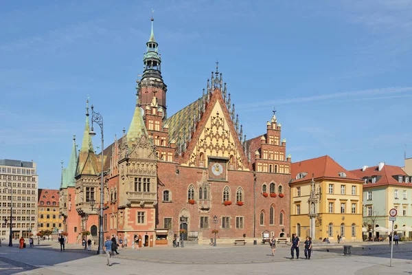 Old Market Wroclaw Poland — Stock Photo, Image