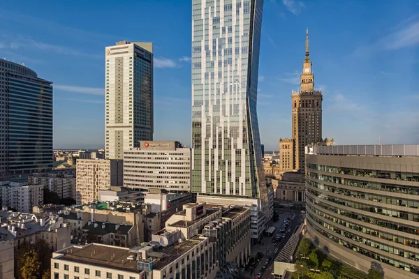 Warschau Polen Zicht Stad — Stockfoto