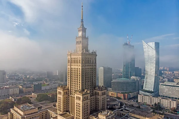 Варшава Польша Вид Город Стоковое Фото