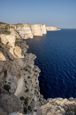 Sanap Cliffs, Gozo Adası, Malta