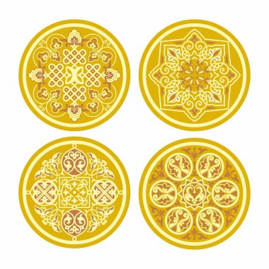 Eski Rus pagan süs vektör