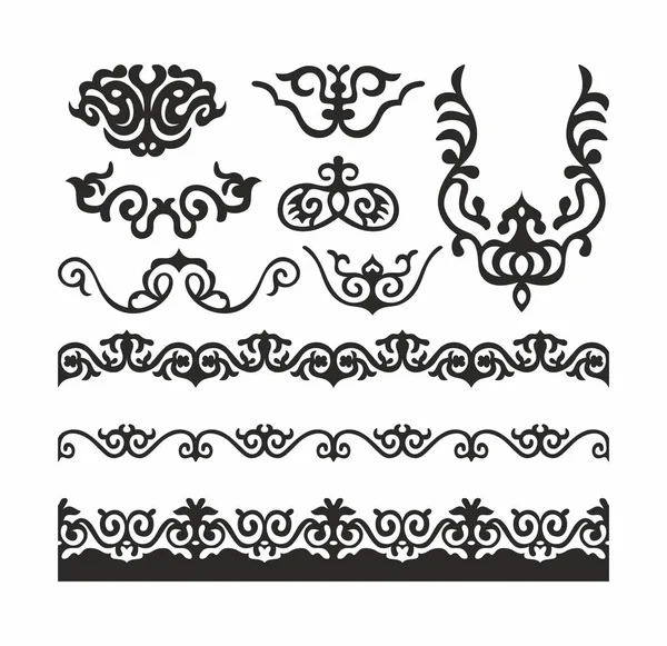 Süs vektör Uzak Doğu halklarının