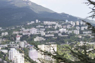 Kırım. Yalta'nın görünümü. Panorama