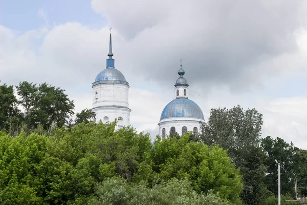 Εκκλησία Του Αγίου Νικολάου Της Πόλης Elabuga Δημοκρατία Του Ταταρστάν — Φωτογραφία Αρχείου
