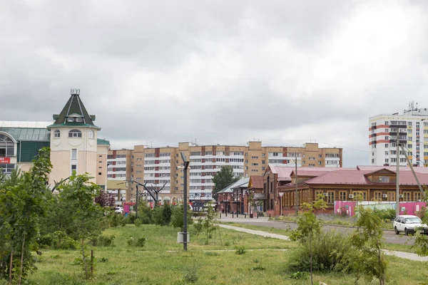 City Naberezhnye Chelny Central Street Old Town — Stock Photo, Image