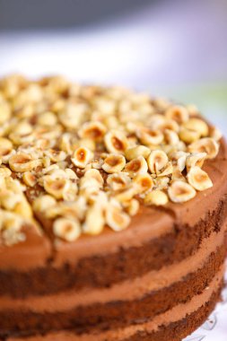 Güzel pasta. kek ve kurabiye. Top kek, kek ve diğer tatlı tatlılar tatlı tatil büfe