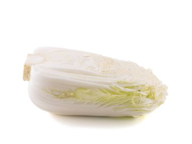 Beyaz arka plan üzerinde izole lahana. Beyaz arka plan üzerinde beyaz background.savoy lahana izole taze Roma marul