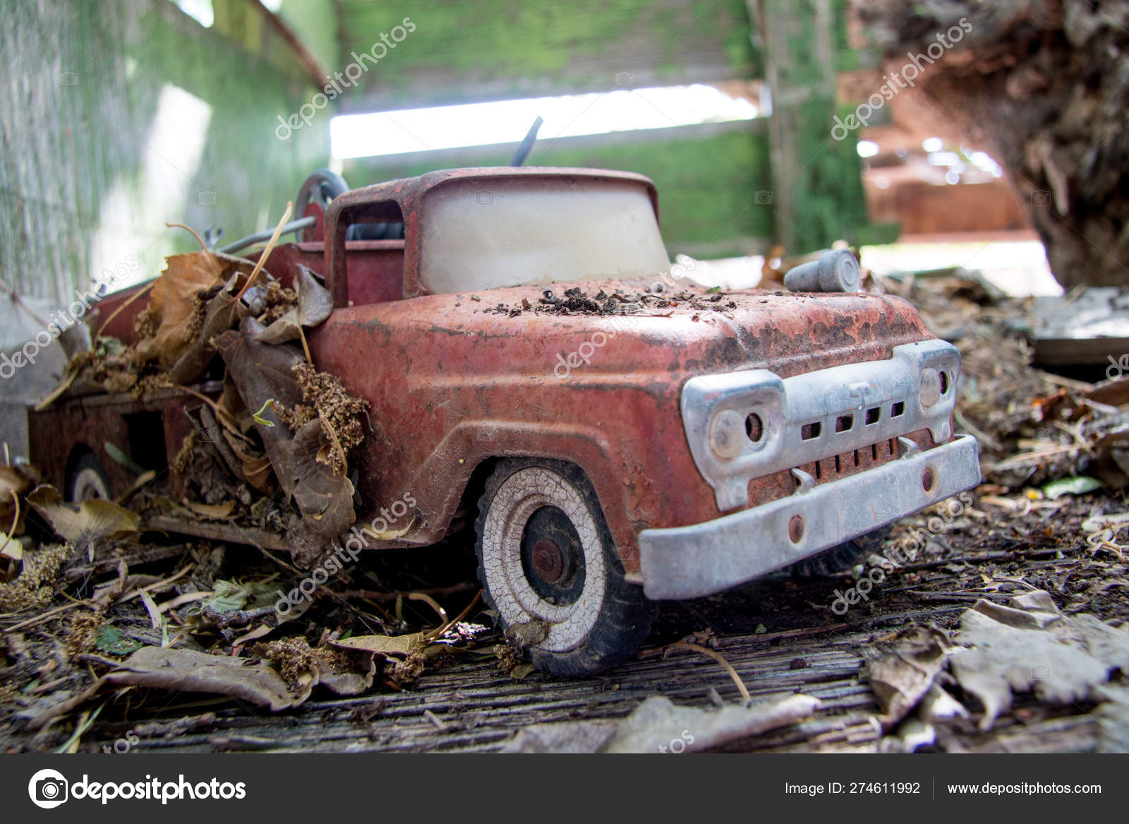 old toy fire trucks