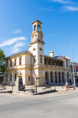 Beechworth, Avustralya - 30 Nisan 2018: tarihi Beechworth Postane 1870 yılında inşa edilmiş.