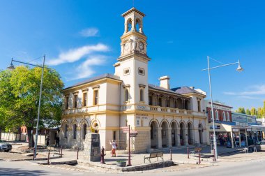 Beechworth, Avustralya - 30 Nisan 2018: tarihi Beechworth Postane 1870 yılında inşa edilmiş.