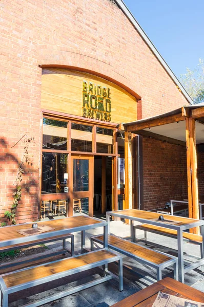 Beechworth Australie Avril 2018 Bridge Road Brewers Est Une Brasserie — Photo