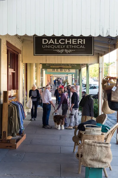 Beechworth Austrálie Dubna 2018 Dalcheri Udržitelný Fashion Shop Beechworth Dalcheri — Stock fotografie