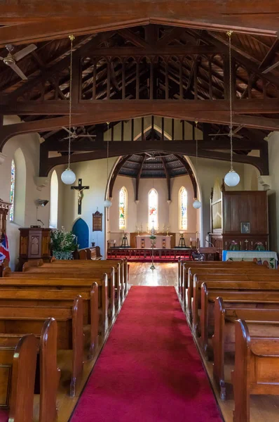 Beechworth Australië April 2018 Christus Kerk Anglicaanse Kerk Beechworth Werd — Stockfoto