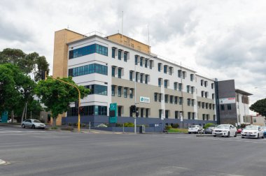 Geelong, Avustralya - 14 Ekim 2018: onun operatör Healthscope tarafından Haziran 2018 yılında Geelong özel hastane kapalı. 400 işleri kaybedildi.