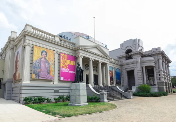 Geelong, Avustralya - 14 Ekim 2018: Geelong Sanat Galeri Archibald Yarışması portre barındırma bir bölgesel Sanat Galerisi olduğunu.