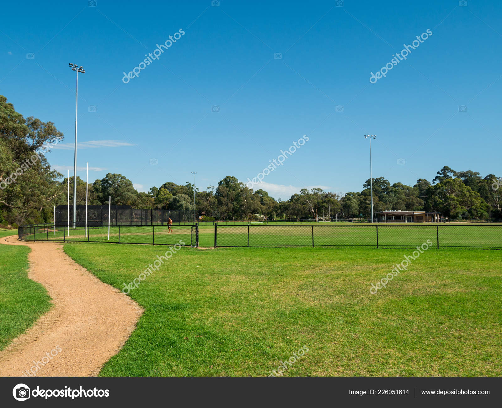 Heatherdale Reserve Mitcham Suburban Melbourne Features Oval Used