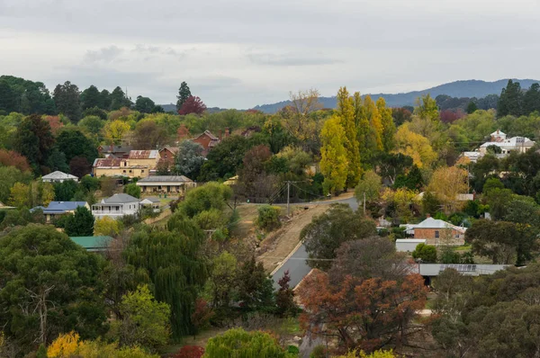 Utsikt Över Beechworth Indigo Shire Norr Östra Victoria Australien — Stockfoto