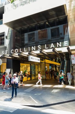 St Collins Lane alışveriş merkezi Merkez Melbourne Collins Caddesi üzerinde.