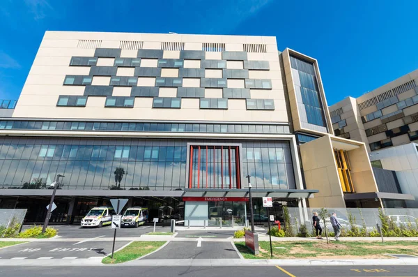 El nuevo Hospital Bendigo en la ciudad victoriana regional de Bendigo . — Foto de Stock