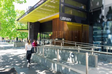 Bendigo Library in central Bendigo is part of Goldfields Libraries. clipart