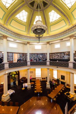 Bendigo Tafe üniversite kampüsünde Tarihi Sekizgen Okuma Odası.